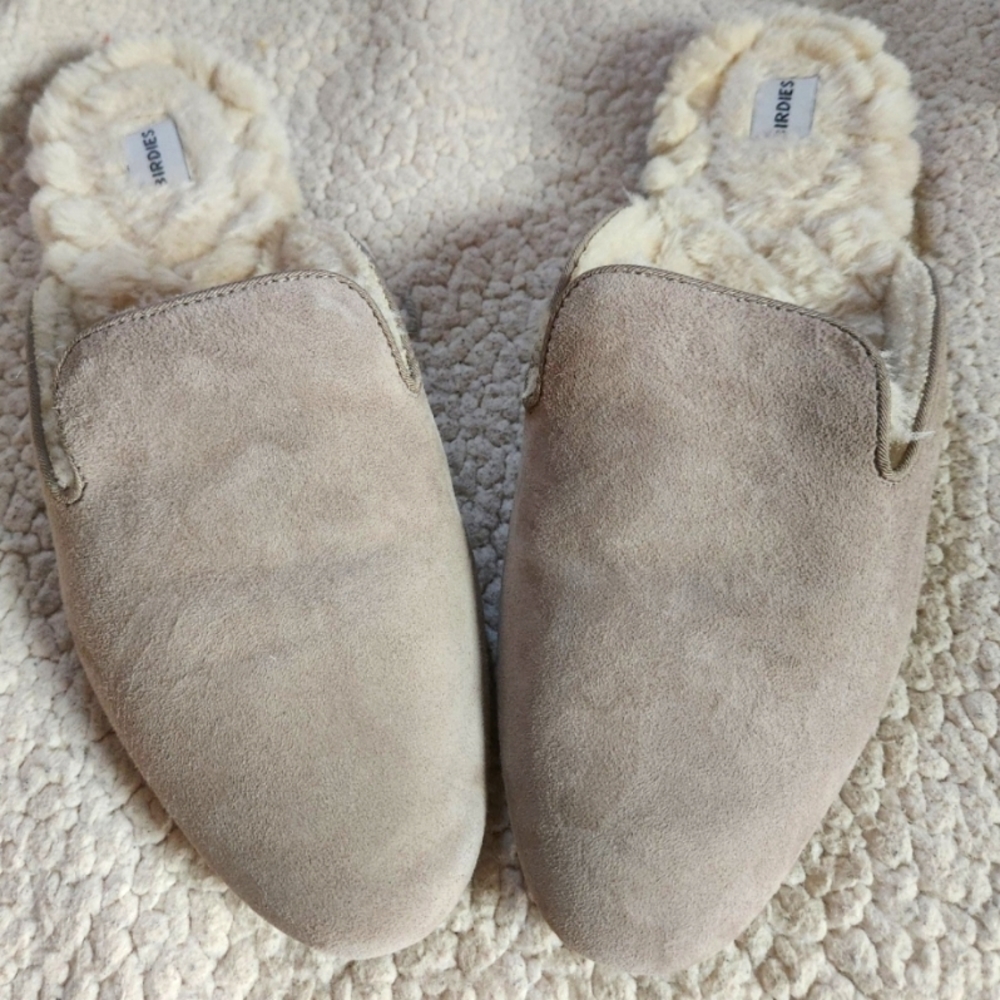 Birdies The Phoebe suede mules